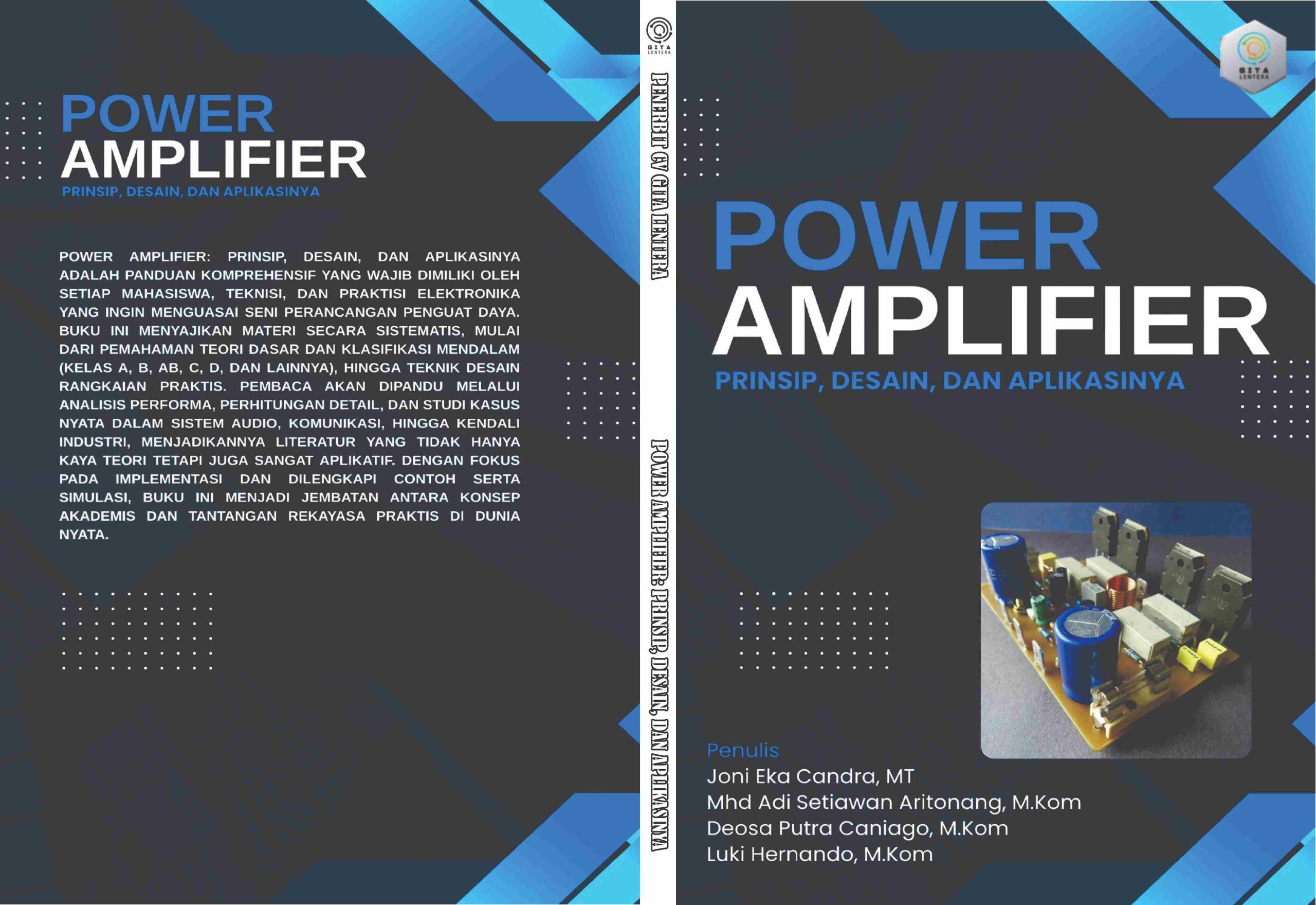 Cover Power Amplifier Prinsip, Desain, dan Aplikasinya_11zon Cover Power Amplifier Prinsip, Desain, dan Aplikasinya_11zon